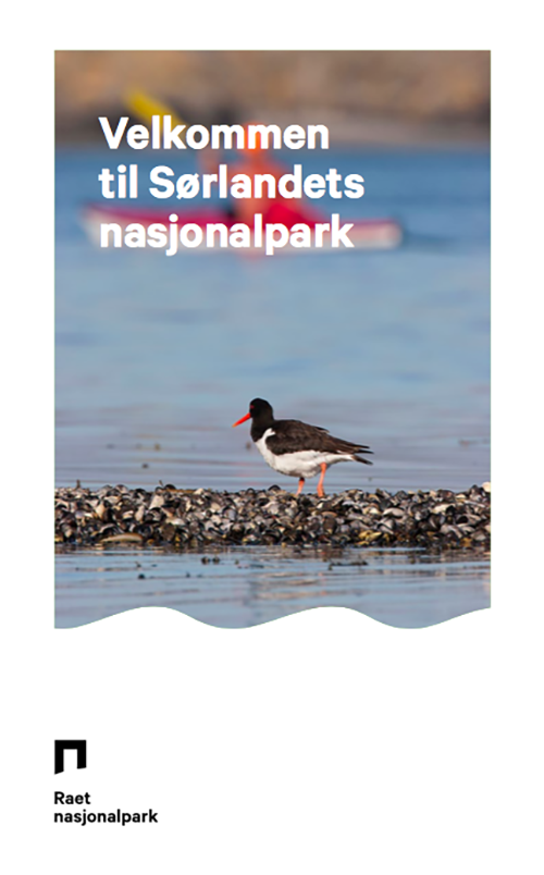 Brosjyreforside: Velkommen til Raet nasjonalpark.